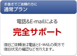 通常プラン 完全サポート